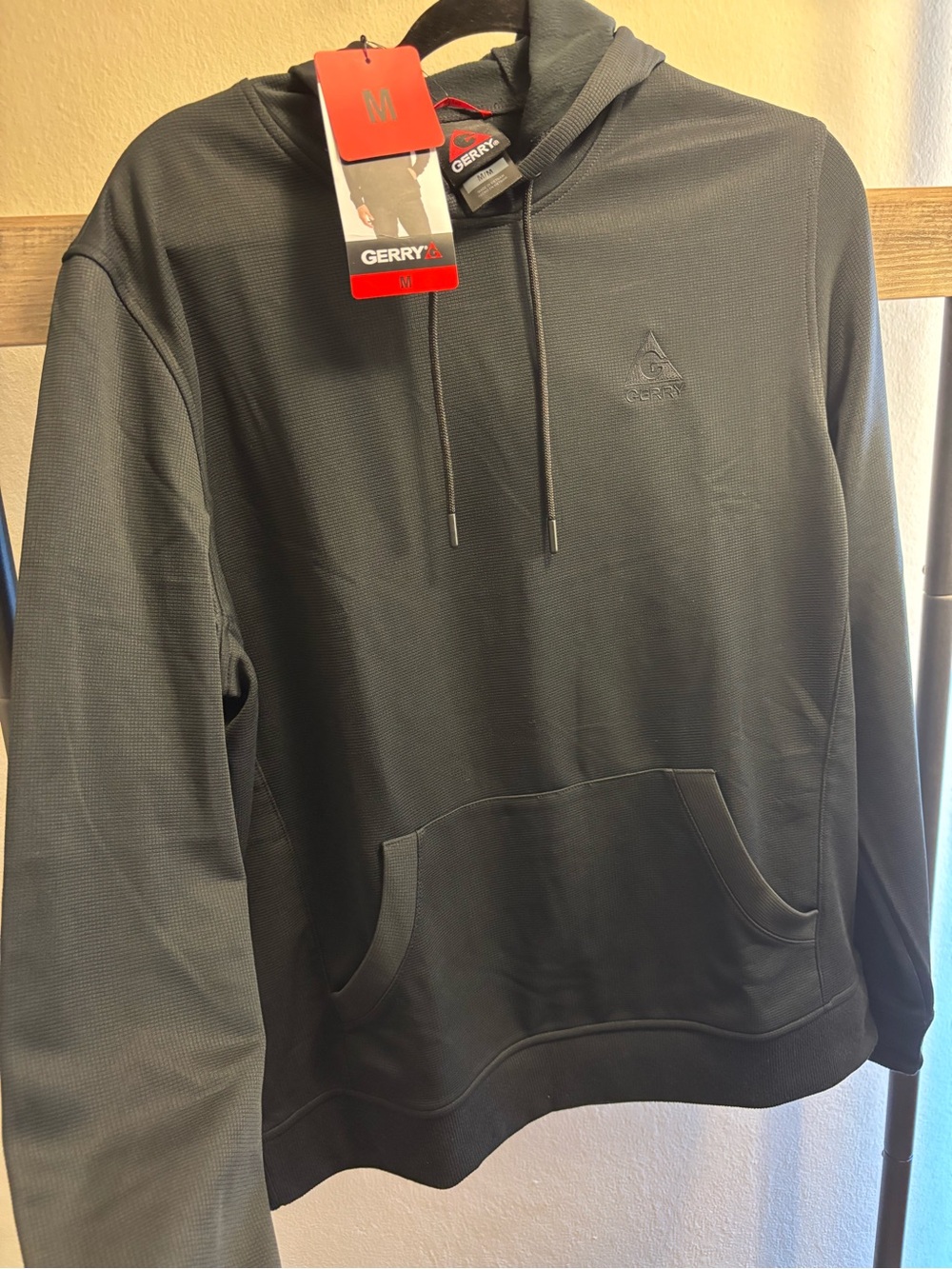 Gerry Weber Men’s Black Hooded Performance Pullover